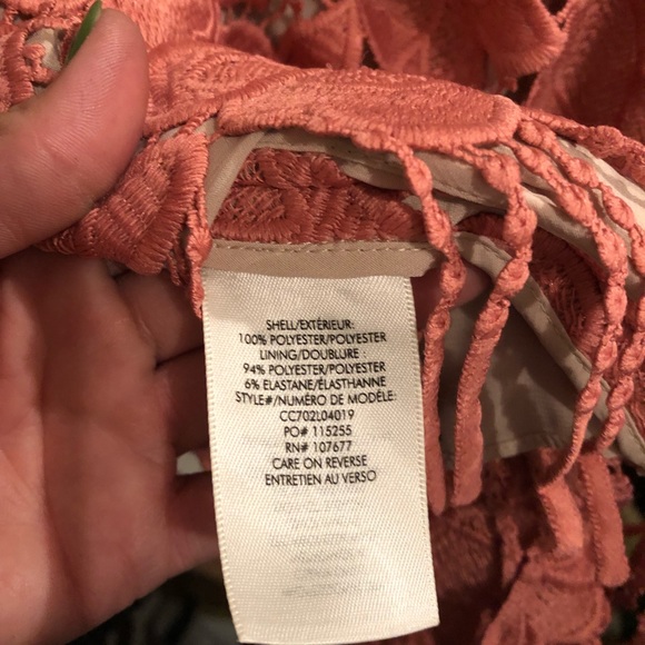 Alice + Olivia Waverly Cami in Dusty Rose & Sesame - Picture 2 of 5